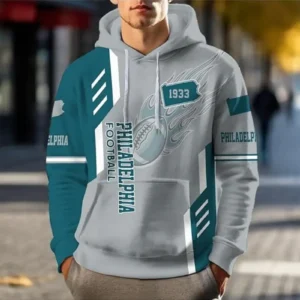 Men's Philadelphia -Inspired Football Hoodie with 1933