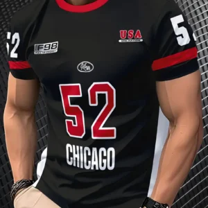 Chicago T-shirt. Black