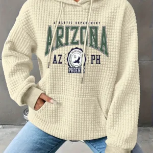 Women'S Arizona Phoenix Graphic Hoodie. Apricot