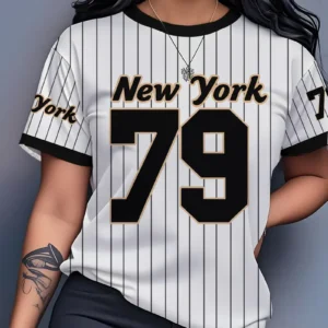 T-shirt New York. Number 79