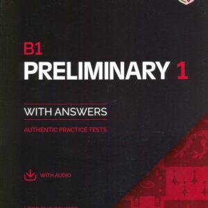 B1 Preliminary 1 for the Revised 2020 Exam. Students Book with Answers + Audio with Resource Bank