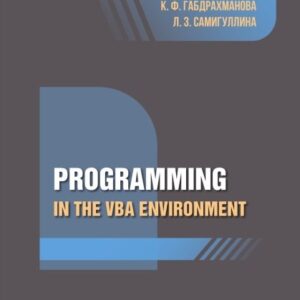 Programming in the VBA environment